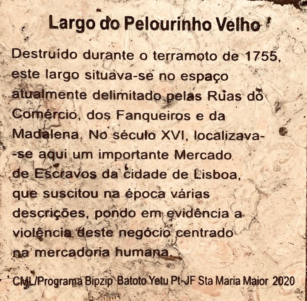 Plaque #16: Largo do Pelourinho Velho