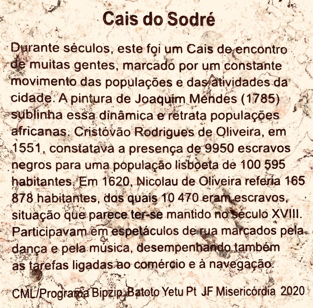 Plaque #7: Cais Do Sodré